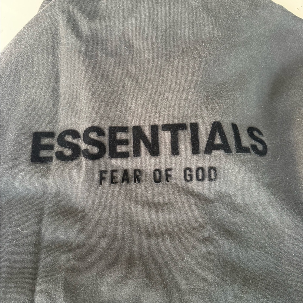 Essentials Black Hoodie